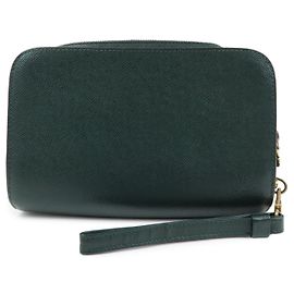 Louis Vuitton Taiga Baikal Clutch Bag Pouch Epicea M30184