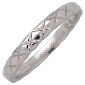 CHANEL COCO Crush Ring #56 PT950 Platin US7.5 EU56 HK16.5 J11117