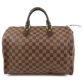 Louis Vuitton Damier Ebene Speedy 30 Boston Bag Hand Bag N41531