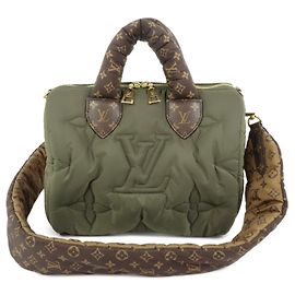 Louis Vuitton LV Pillow Speedy Bandouliere 25 2Way Bag Khaki M59009