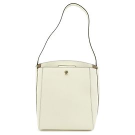 Borsa a tracolla e borsa a mano Valextra Brera in pelle di vitello White