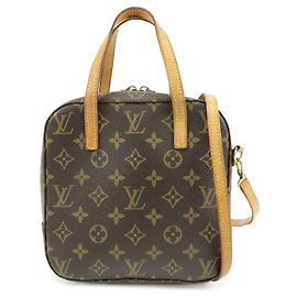 Louis Vuitton Monogram Spontini Handtasche Brown M47500