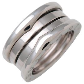 Bulgari Anillo BVLGARI B-Zero1 3Band K18 750WG Oro Blanco #46 US3.5 EU45 HK7
