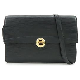 Louis Vuitton Epi Arche Borsa a tracolla 2Way Borsa Clutch Noir M52572