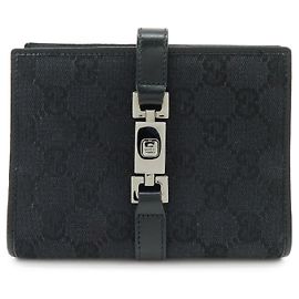 GUCCI Jackie GG Canvas Leather Agenda Planner Cover 29966.1147
