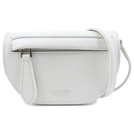 BURBERRY Borsa a tracolla in pelle Borsa crossbody Bianca