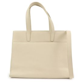 LOEWE Borsa 2Way in pelle nappa Anagram Borsa a mano e a tracolla Ivory