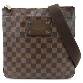 Louis Vuitton Damier Pochette Pratt Brooklyn Shoulder Bag N41100