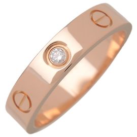 Anello Cartier Mini Love 1P Diamante K18 750PG #51 US5.75 EU51