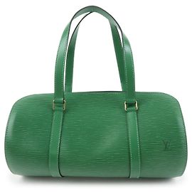 Louis Vuitton Epi Soufflot Handtasche Borneo Green M52224
