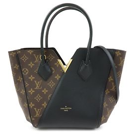Louis Vuitton Monogram Kimono PM Hand Bag Tote Bag Noir M41855