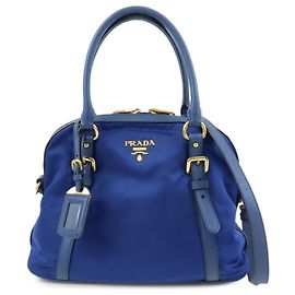 Borsa a mano e a tracolla 2Way PRADA in nylon Tessuto e pelle Saffiano 1BB013