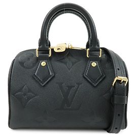 Louis Vuitton Monogram Empreinte Speedy Bandouliere 20 2Way Bag M58953
