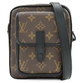 Louis Vuitton Monogram Macassar Christopher Wearable Wallet Bag M69404