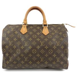 Louis Vuitton Monogram Speedy 35 Boston Bag Hand Bag M41524