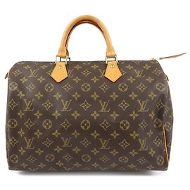 Louis Vuitton Monogram Speedy 35 Boston Bag Hand Bag M41524