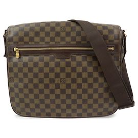 Louis Vuitton Damier Spencer Shoulder Bag Damier Ebene Brown N58021