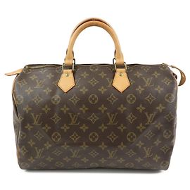 Louis Vuitton Monogram Speedy 35 Boston Bag Hand Bag M41524