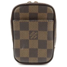 Louis Vuitton Damier Ebene Etui Okapi PM Shoulder Bag Pouch N61738