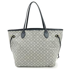 Louis Vuitton Monogram Idylle Neverfull MM Tote Bag Encre M40514