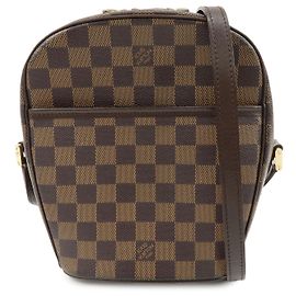 Borsa a Tracolla Louis Vuitton Damier Ipanema PM Damier Ebene N51294
