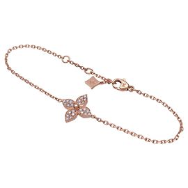 Pulseira Louis Vuitton Idylle Star Blossom Diamantes K18 750PG Q95666