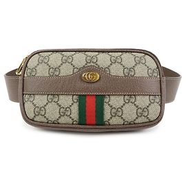 Borsetta da cintura GUCCI Sherry Ophidia Double G GG Supreme in pelle 519308