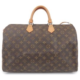 Louis Vuitton Monogram Speedy 40 Handtasche Boston Bag Braun M41522