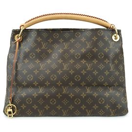 Louis Vuitton Monogram Artsy MM Schultertasche Brown M40249