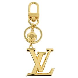 Louis Vuitton Porte Cles LV Facettes Bag Charm Gold M65216