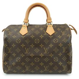 Louis Vuitton Monogram Speedy 30 Boston Bag Handtasche Brown M41526