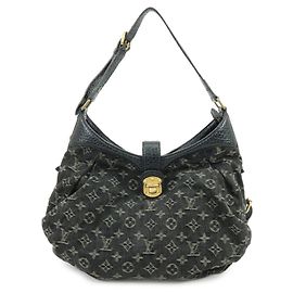 Louis Vuitton Monogram Denim XS Shoulder Crossbody Bag Noir M95608