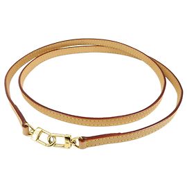 Louis Vuitton Nume Leather Shoulder Strap 120cm Natural J00145