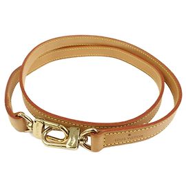 Louis Vuitton Nume Leather Shoulder Strap 100cm 1.6cm Natural J00142