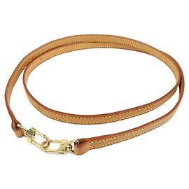 Louis Vuitton Nume Leather Shoulder Strap 120cm 1.2cm Natural J00145