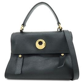 Autre Marque SAINT LAURENT PARIS Borsa a mano e a tracolla 2Way Muse Two in pelle Nero