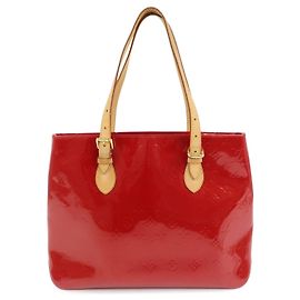 Borsa Tote Louis Vuitton Monogram Vernis Brentwood Pomme D'amour M91989