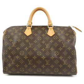 Louis Vuitton Monogram Speedy 35 Boston Bag Hand Bag M41524