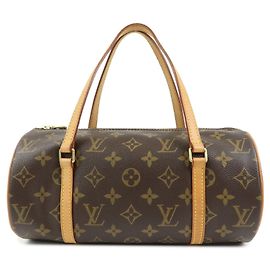 Borsa a mano Louis Vuitton Monogram Papillon 26 Brown M51386