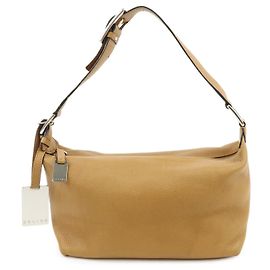 Céline Borsa a spalla e borsa a mano in pelle con logo CELINE Camel