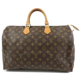 Louis Vuitton Monogram Speedy 40 Handtasche Boston Bag Braun M41522