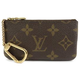 Louis Vuitton Monogram Pochette Cles Coin Case Key Case M62650