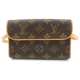 Louis Vuitton Monogram Pochette Florentine Waist Bag Belt S M51855