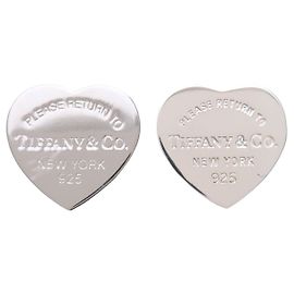 Tiffany & Co Return to Tiffany Mini Heart Tag Stud Earrings SV925