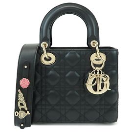 Borsa 2Way Christian Dior Lady Dior My ABCDior Cannage in pelle di agnello