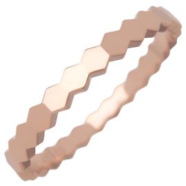 CHAUMET Bee My Love Honeycomb Ring K18 750PG Roségold #53 081931