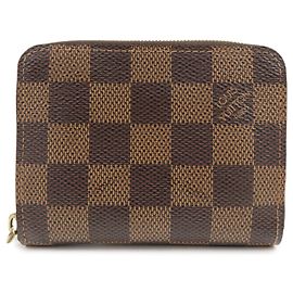 Cartera Louis Vuitton Damier Zippy Coin Case Brown N63070