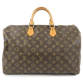 Louis Vuitton Monogram Speedy 40 Handtasche Boston Bag Brown M41522