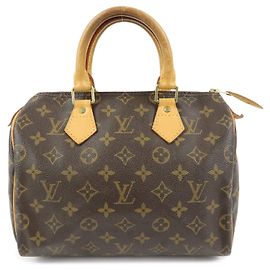 Louis Vuitton Monogram Speedy 25 Boston Bag Hand Bag Brown M41528
