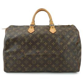Louis Vuitton Monogram Speedy 40 Handtasche Boston Bag Braun M41522